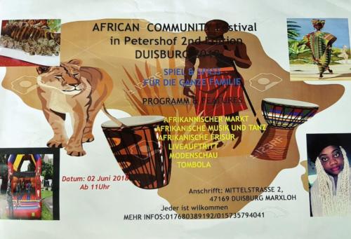 Afrikan Community Festival 02.06.2018