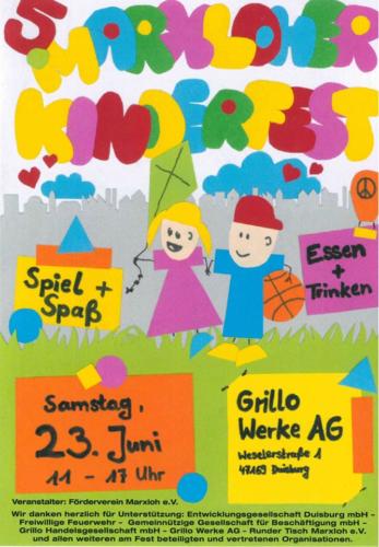 5. Marxloher Kinderfest 23.06.2018